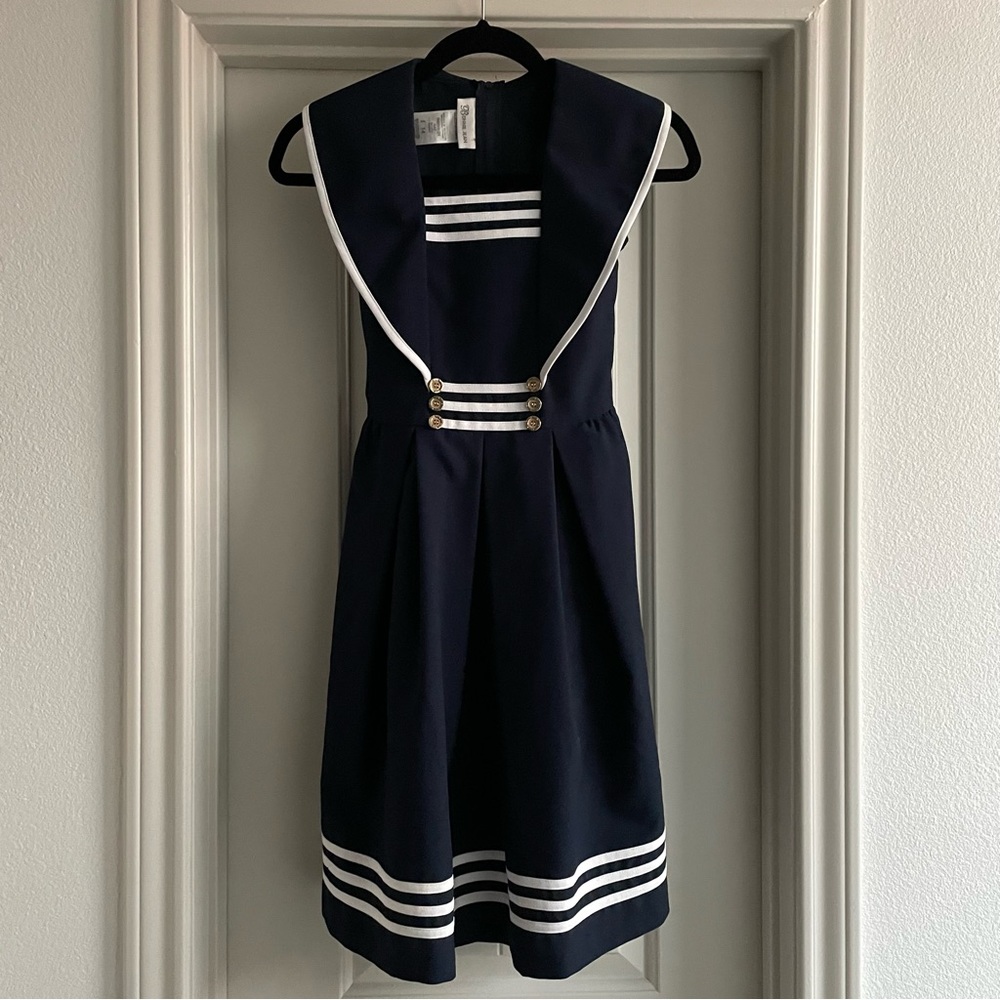 Bonnie Jean girls 14 nautical dress